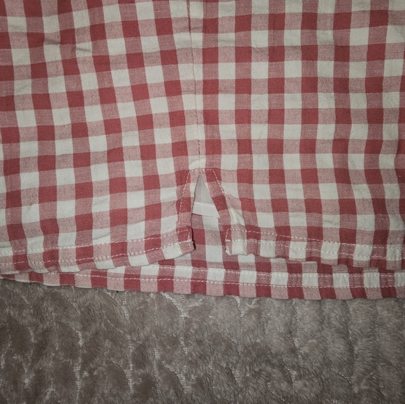 American Eagle Gingham Skirt sz S - Picture 2 of 6